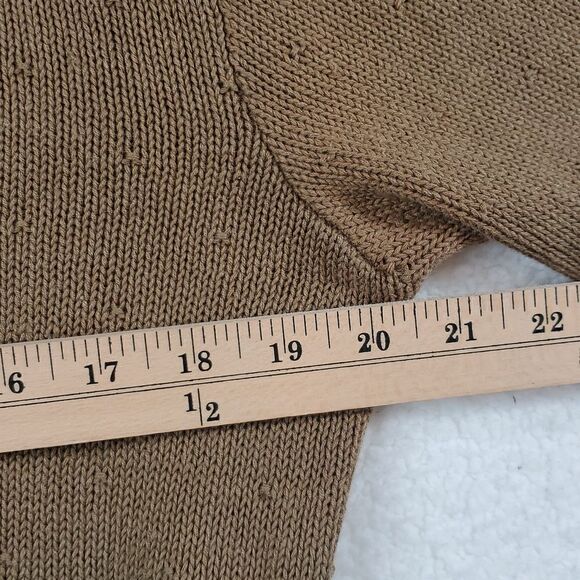 Evan Picone Vintage Cropped Embroidered Sweater Large - Picture 8 of 17